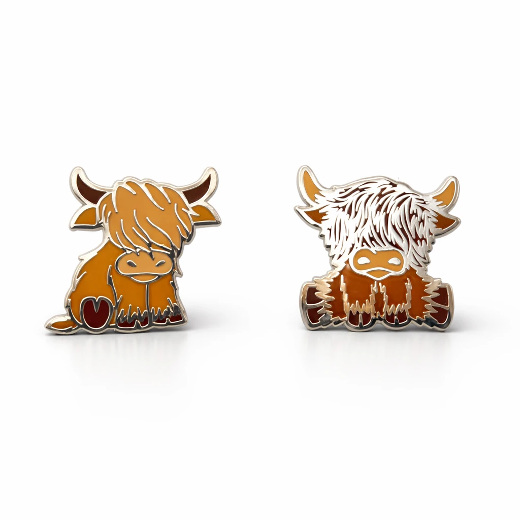 Pin Highland koe
